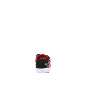 Kids Supra Low Top Shoes TODDLER STACKS II V Black/Risk Red/white | AU-40501